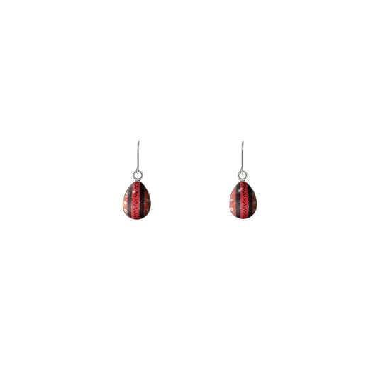 OTTO STAR RED XS DROP EARRINGS - SD385 - in Circle Box
