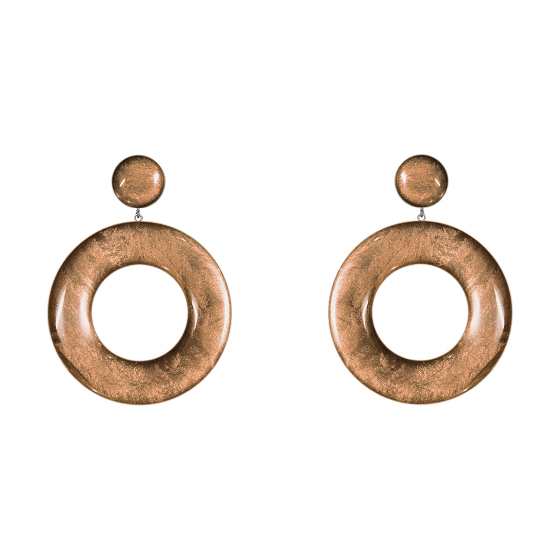 ASTRE OPEN CIRCLE LARGE STATEMENT EARRINGS - ST050