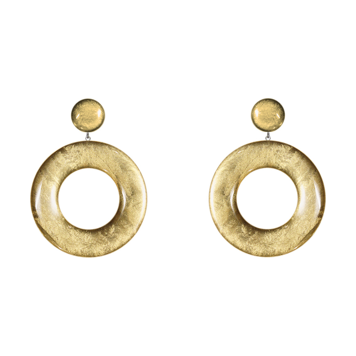 ASTRE OPEN CIRCLE LARGE STATEMENT EARRINGS - ST050