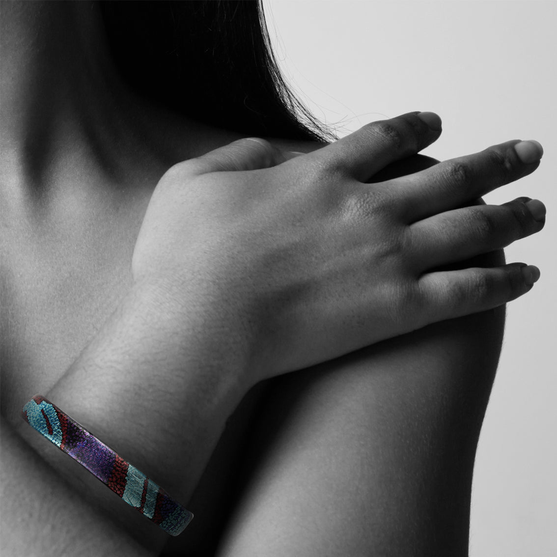 PAULINE EMU DREAMING BLUE ADJUSTABLE MINI  BRACELET - SD283