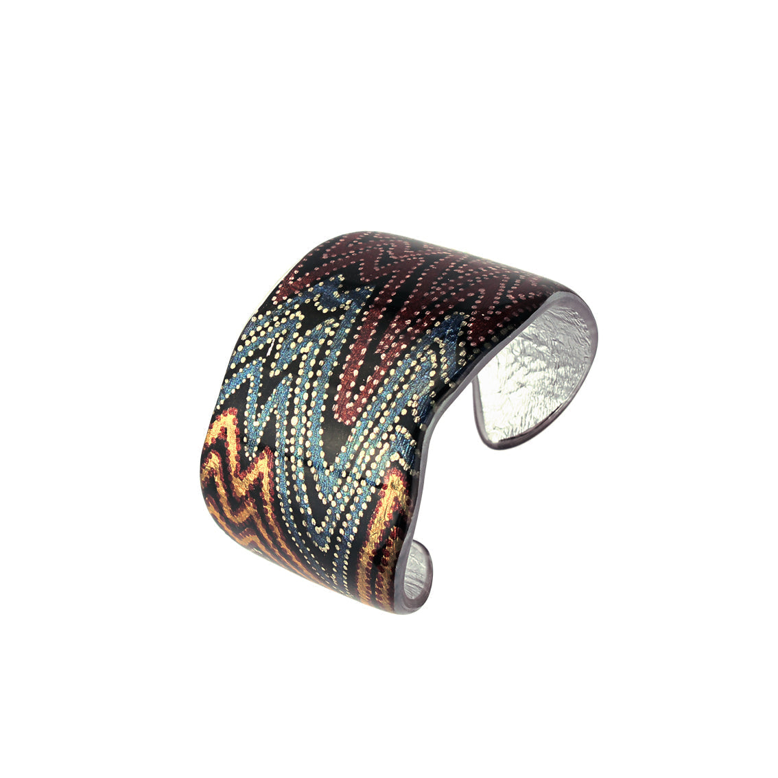 PAULINE GALLAGHER DESERT EARTHY COLORS ADJUSTABLE STATEMENT BRACELET - SD081