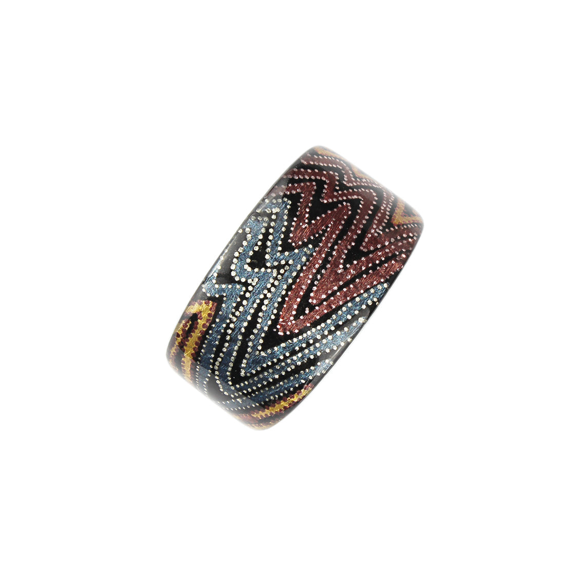 PAULINE GALLAGHER DESERT EARTHY COLORS ADJUSTABLE WIDE BRACELET - SD080