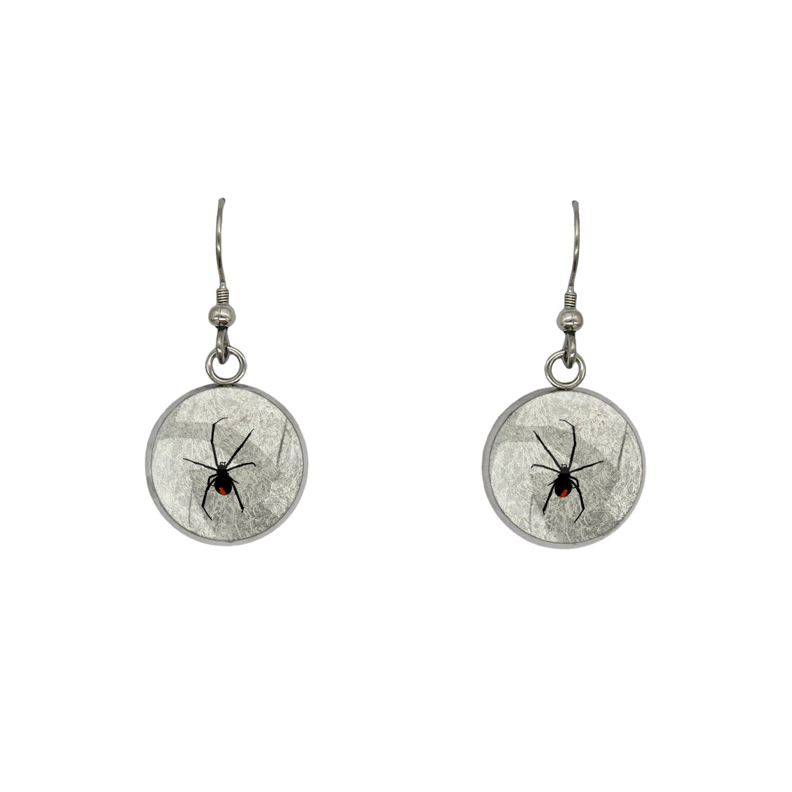 REDBACK DANGLE DROP CIRCLE EARRINGS - MFY199S - on Satchel