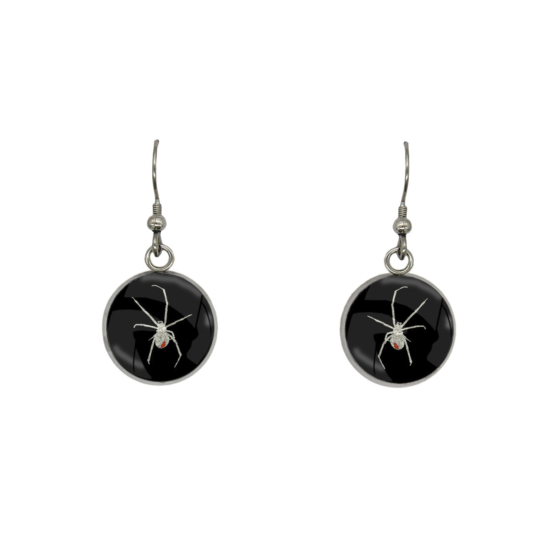 REDBACK DANGLE DROP CIRCLE EARRINGS - MFY199S - on Satchel