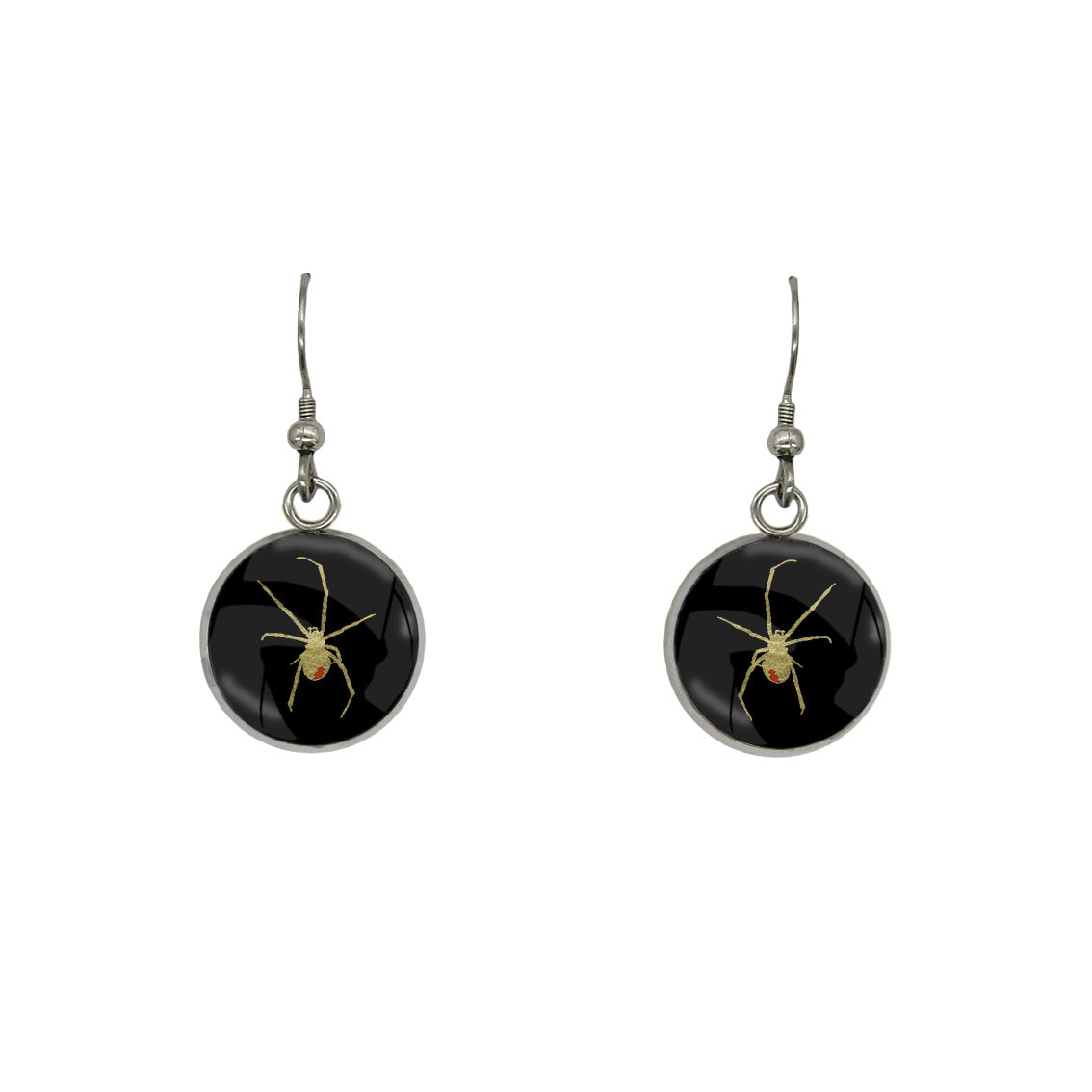 REDBACK DANGLE DROP CIRCLE EARRINGS - MFY199S - on Satchel
