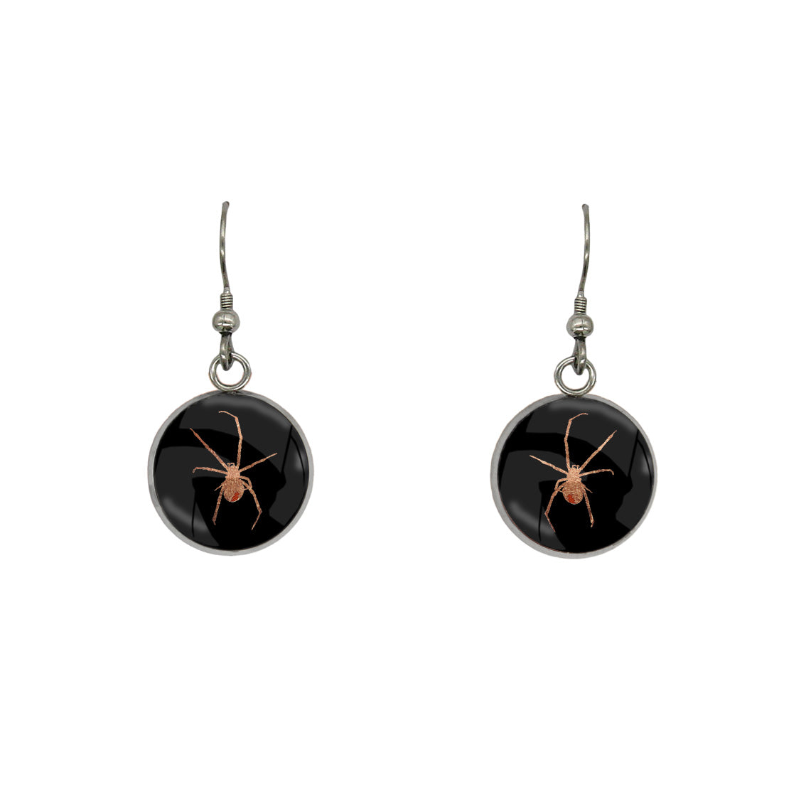 REDBACK DANGLE DROP CIRCLE EARRINGS - MFY199S - on Satchel