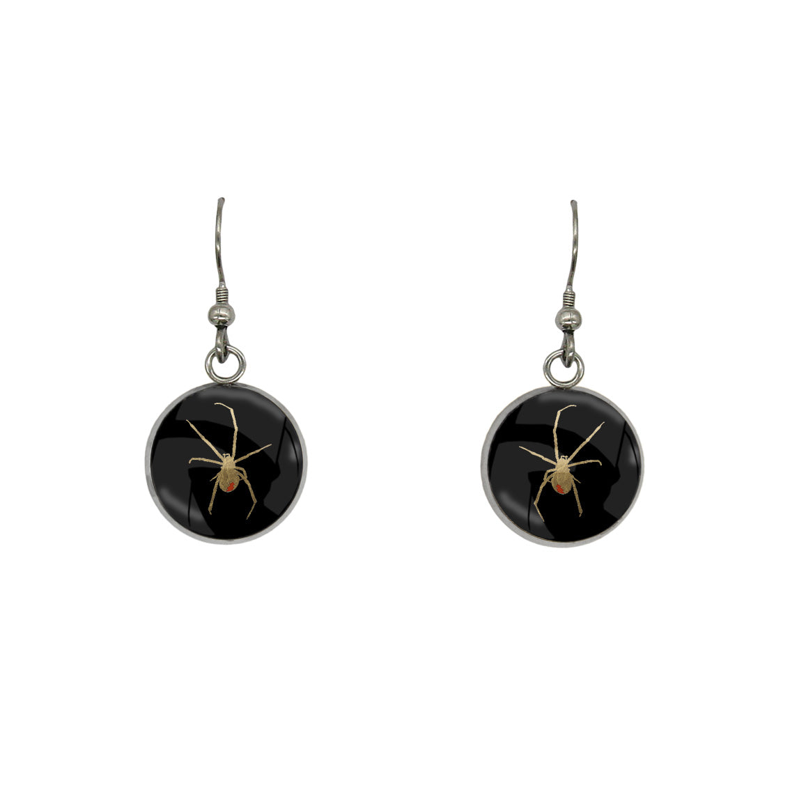 REDBACK DANGLE DROP CIRCLE EARRINGS - MFY199S - on Satchel