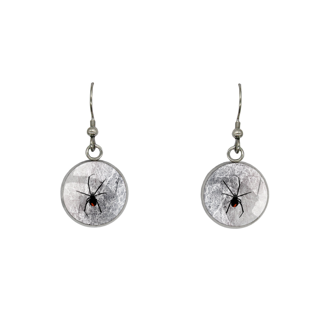 REDBACK DANGLE DROP CIRCLE EARRINGS - MFY199S - on Satchel