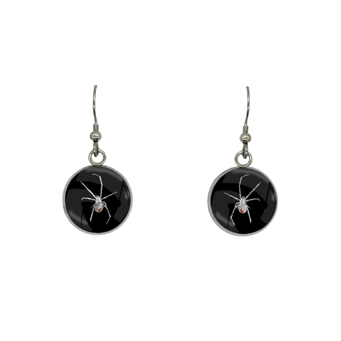 REDBACK DANGLE DROP CIRCLE EARRINGS - MFY199S - on Satchel