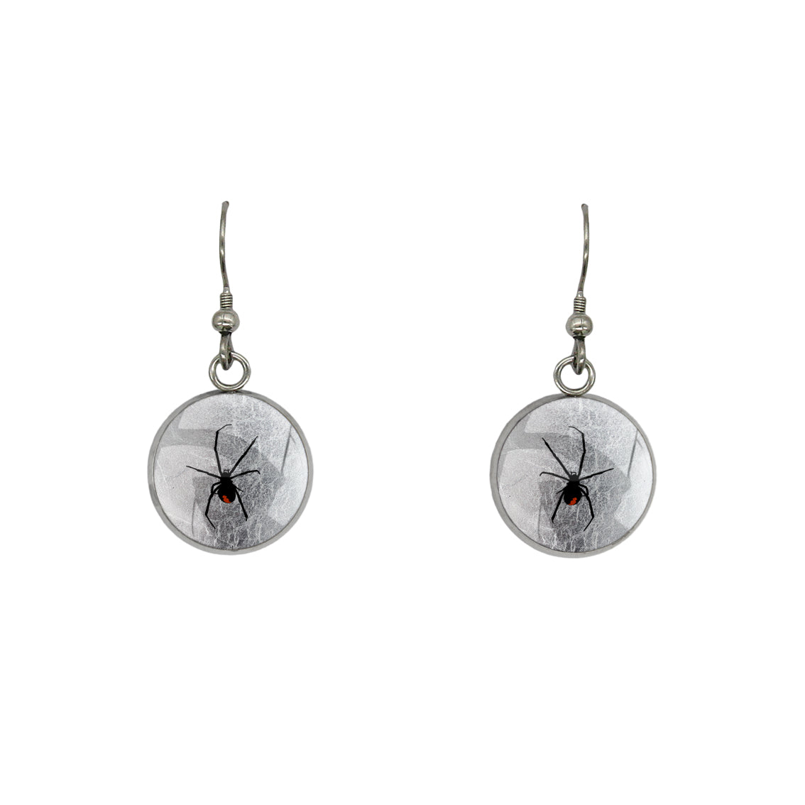 REDBACK DANGLE DROP CIRCLE EARRINGS - MFY199S - on Satchel