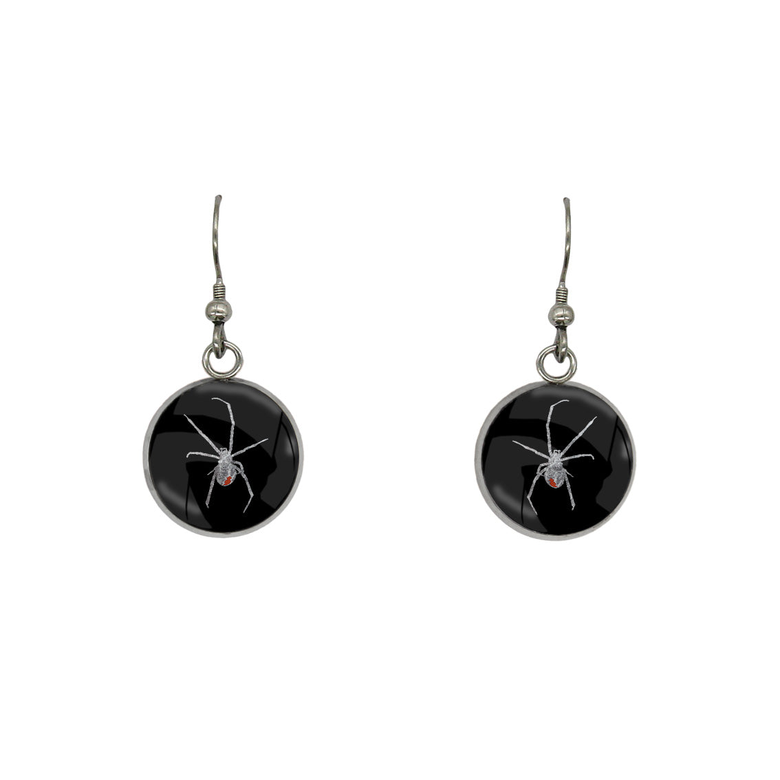 REDBACK DANGLE DROP CIRCLE EARRINGS - MFY199S - on Satchel