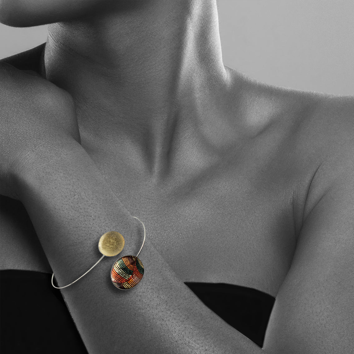 SELINA ORANGE ADJUSTABLE BRACELET - SD032