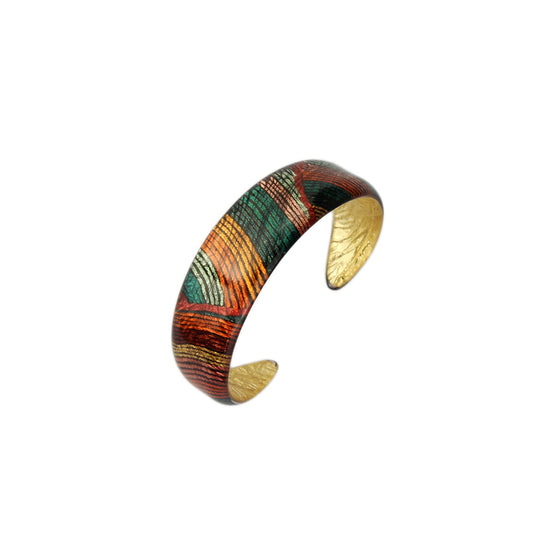 SELINA ORANGE ADJUSTABLE NARROW BRACELET - SD034