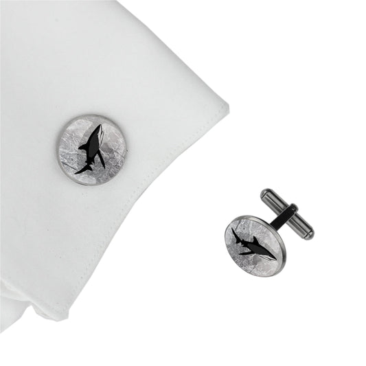 SHARK CIRCLE ELEGANT CUFFLINKS - MFY270