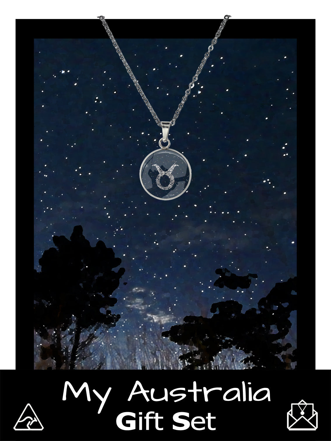 CARD AND STAR SIGN GIFT SET - MAG006