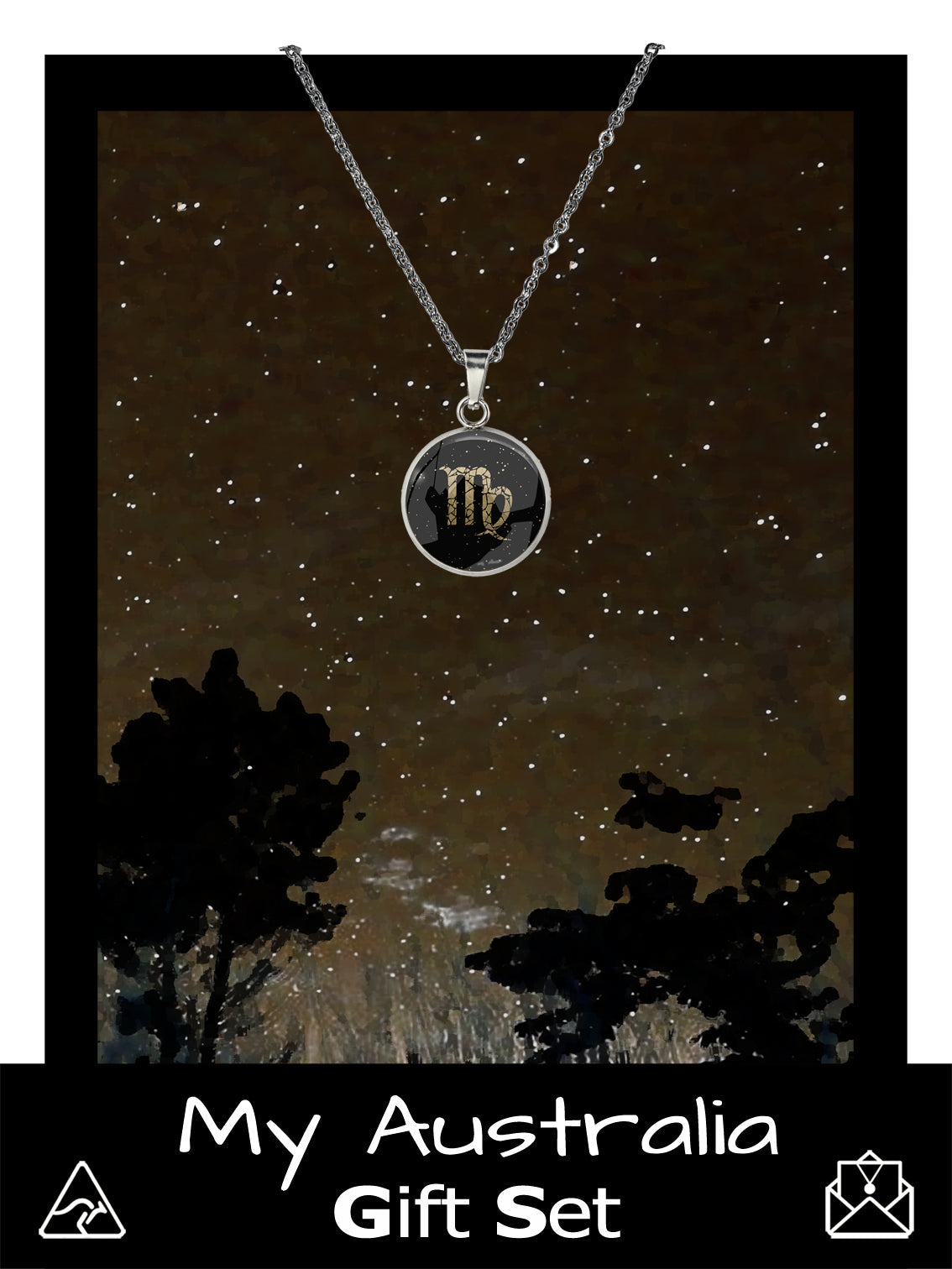 CARD AND STAR SIGN GIFT SET - MAG006