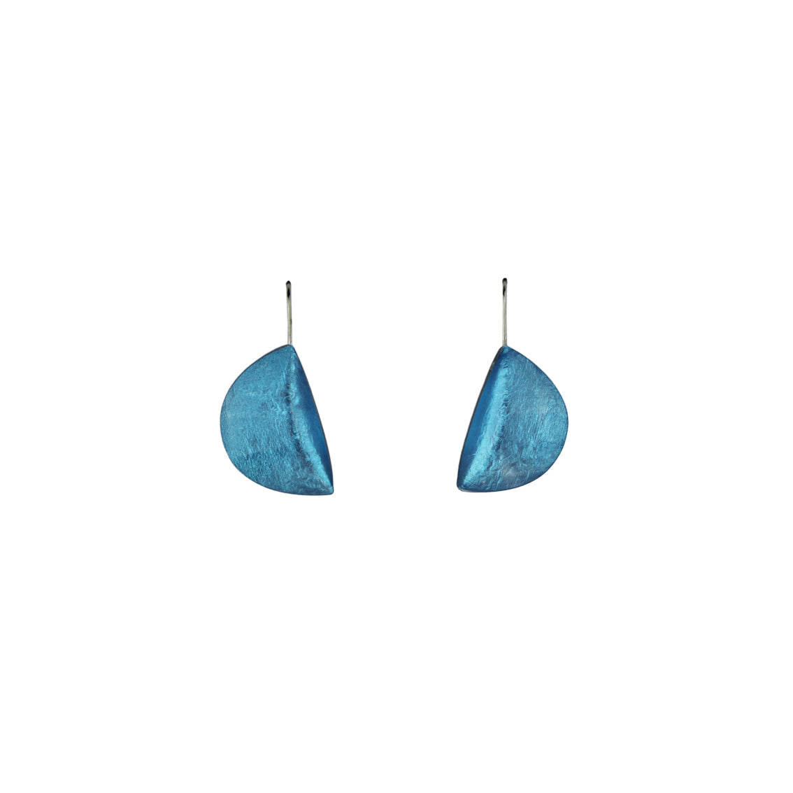 VIRGULE DANGLE HALF MOON SHAPE EARRINGS - F101
