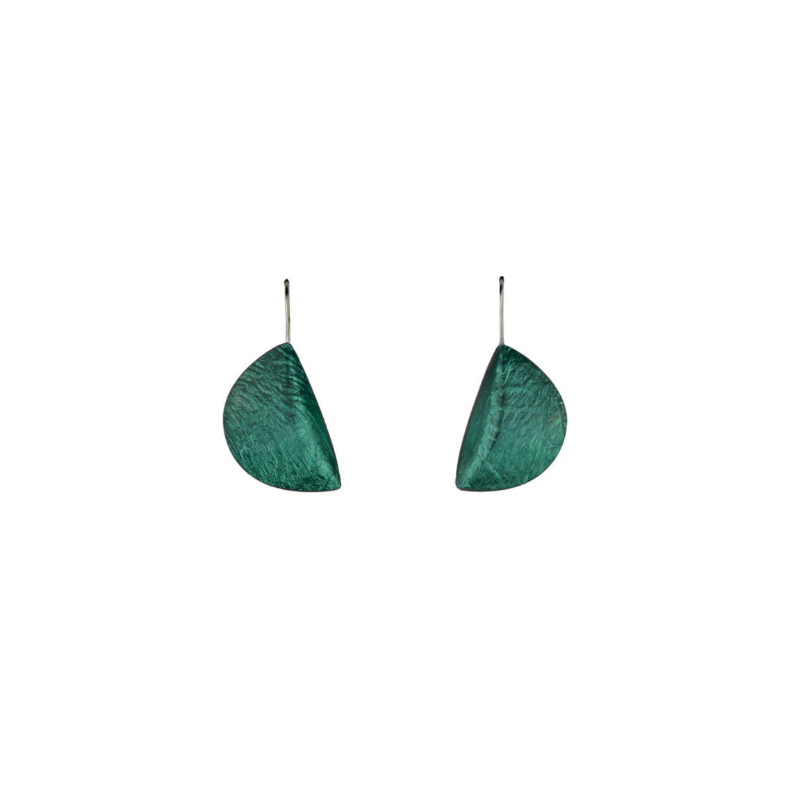 VIRGULE DANGLE HALF MOON SHAPE EARRINGS - F101