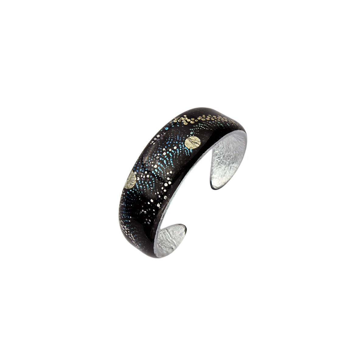 WENDY BLACK ADJUSTABLE NARROW BRACELET - SD142