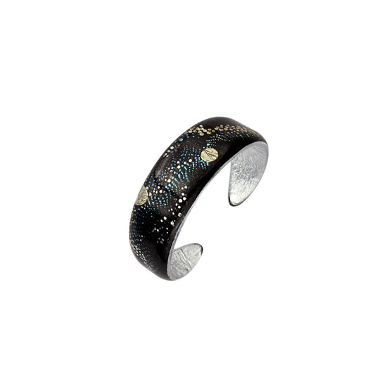 WENDY BLACK ADJUSTABLE NARROW BRACELET - SD142