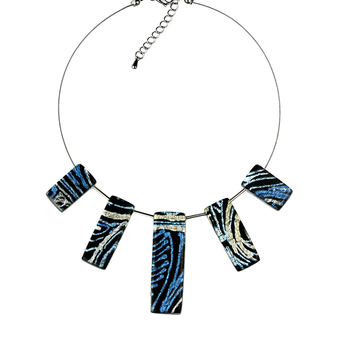 WENDY BLUE ADJUSTABLE NECKLACE - SD116