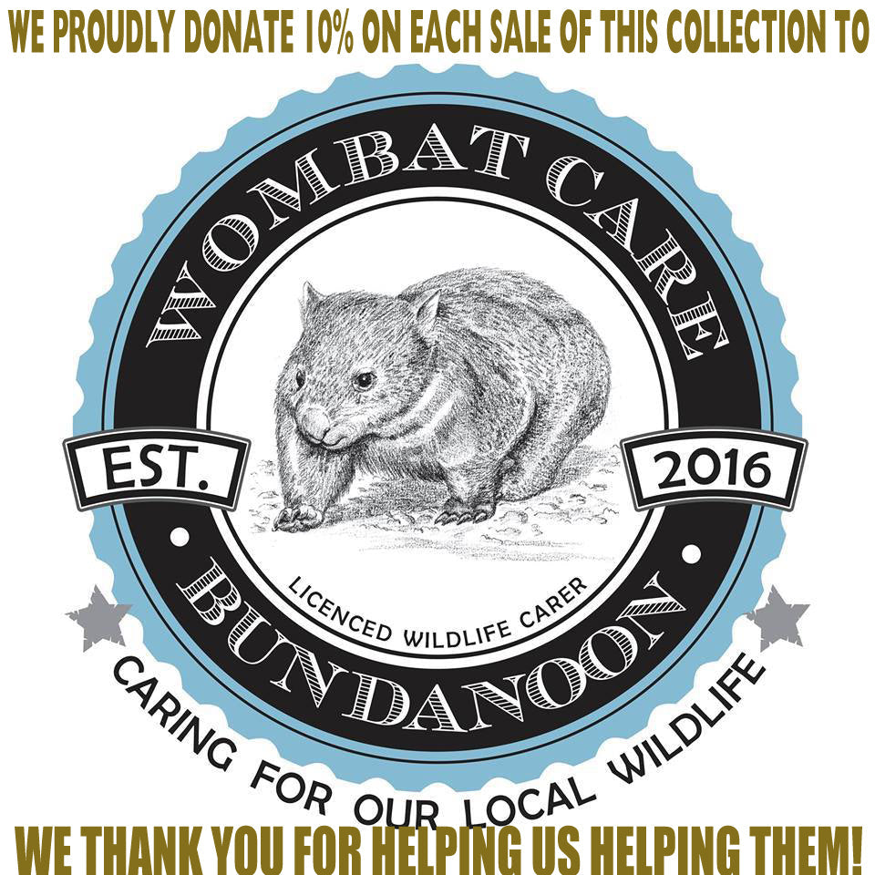 WOMBAT CIRCLE PENDANT ON A CHAIN NECKLACE - MFY249S - on Satchel