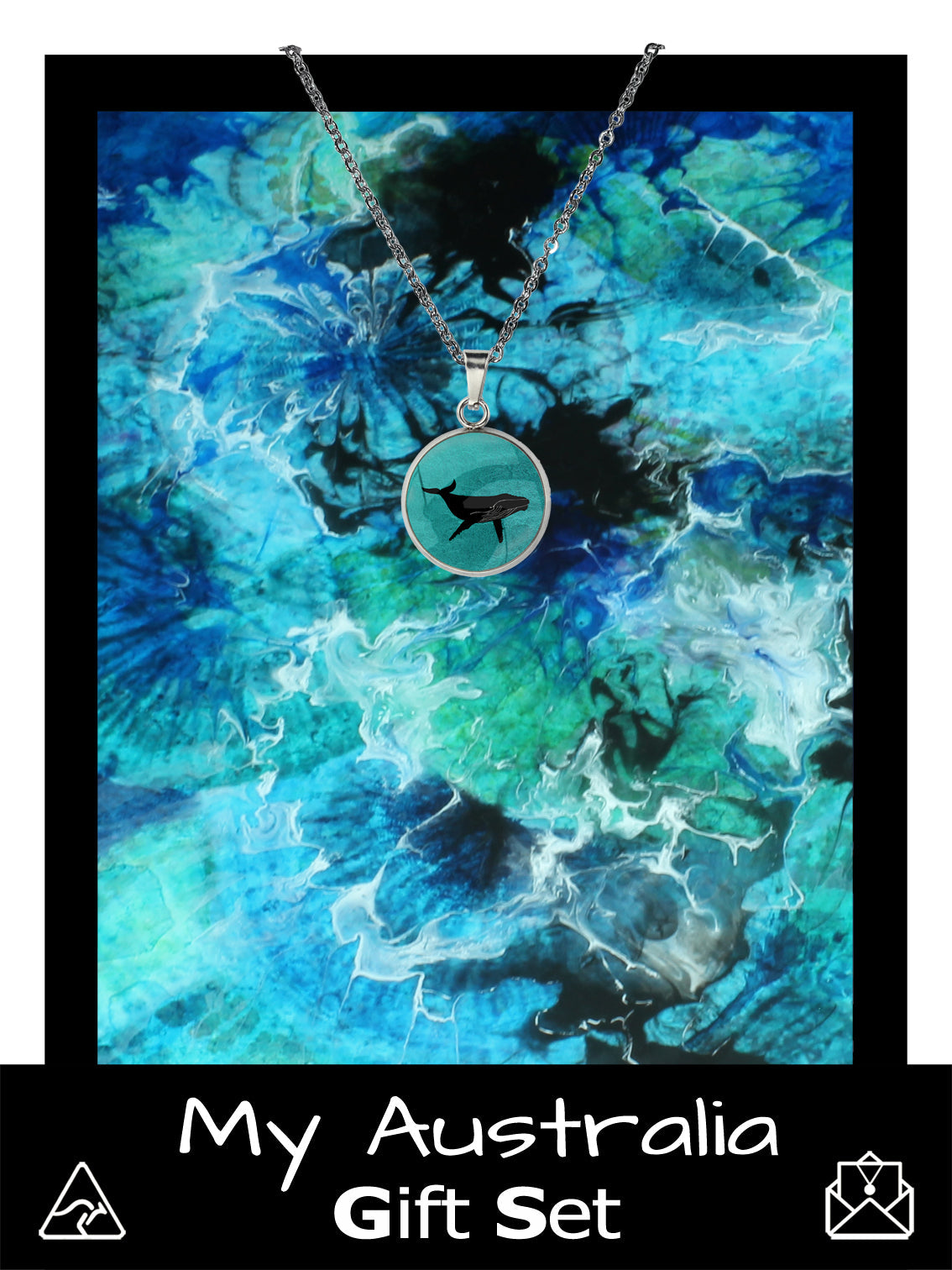 CARD AND YOUR FAVORITE AUSTRALIAN ANIMALS FROM THE OCEAN GIFT SET - MAG004