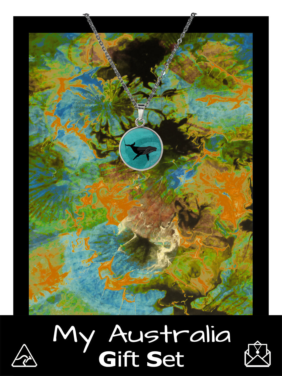 CARD AND YOUR FAVORITE AUSTRALIAN ANIMALS FROM THE OCEAN GIFT SET - MAG004