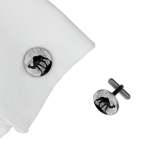 CAMEL CIRCLE ELEGANT CUFFLINKS - MFY403